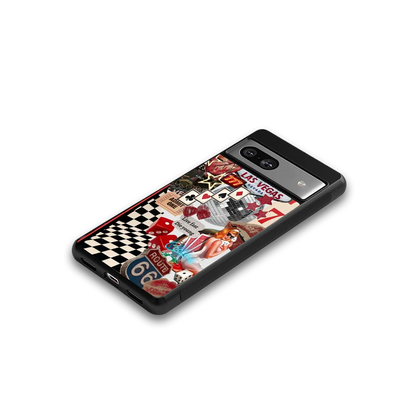 Fabulous Vegas google pixel 7a mobile cover | shockproof glass phone case