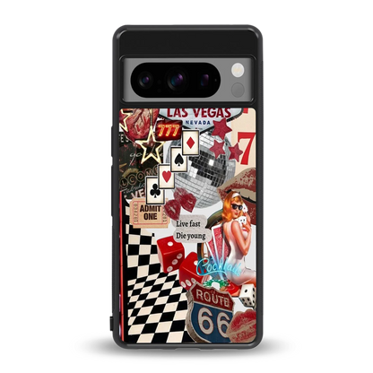 Fabulous Vegas back phone cover | glass case for google pixel 8 pro