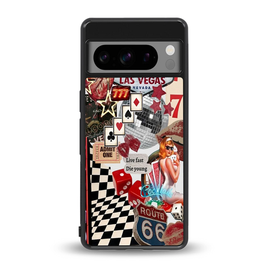 Fabulous Vegas back phone cover | glass case for google pixel 8 pro