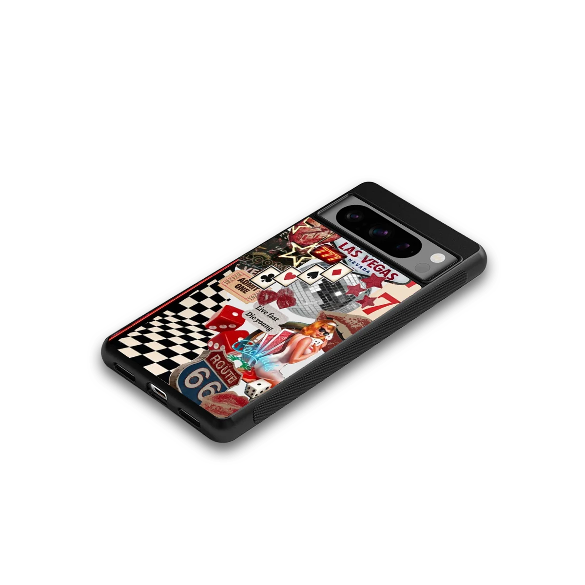 Fabulous Vegas google pixel 8 pro mobile cover | shockproof glass phone case