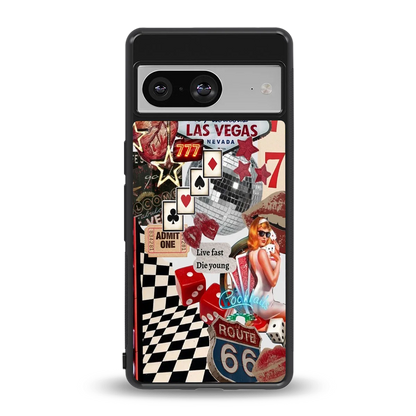 Fabulous Vegas back phone cover | glass case for google pixel 8