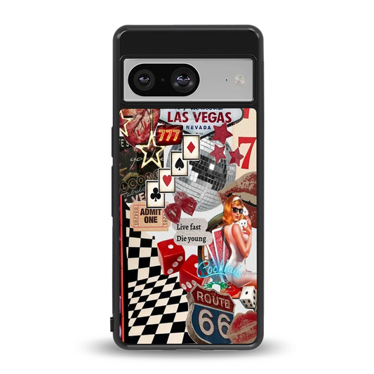Fabulous Vegas back phone cover | glass case for google pixel 8
