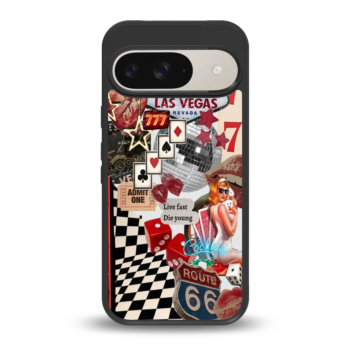 Fabulous Vegas back phone cover | glass case for google pixel 9