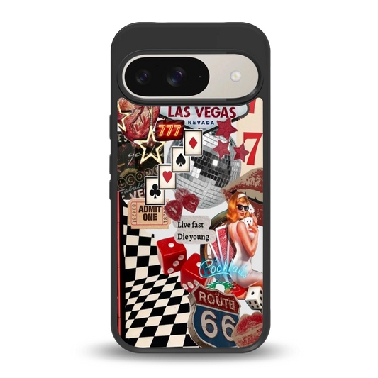 Fabulous Vegas back phone cover | glass case for google pixel 9
