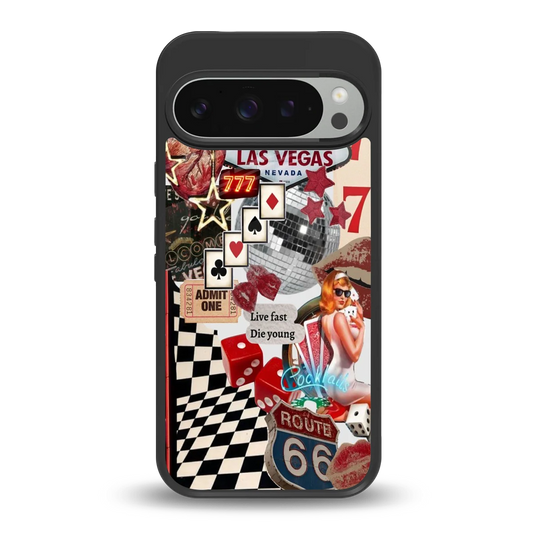 Fabulous Vegas back phone cover | glass case for google pixel 9 pro