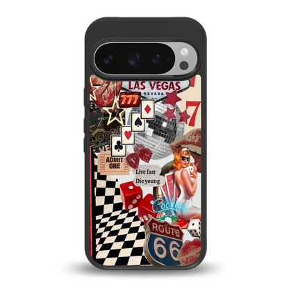 Fabulous Vegas back phone cover | glass case for google pixel 9 pro xl