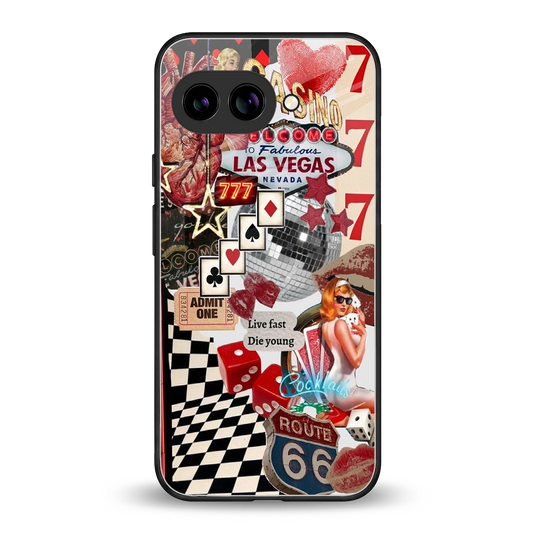 Fabulous Vegas back phone cover | glass case for google pixel 9a