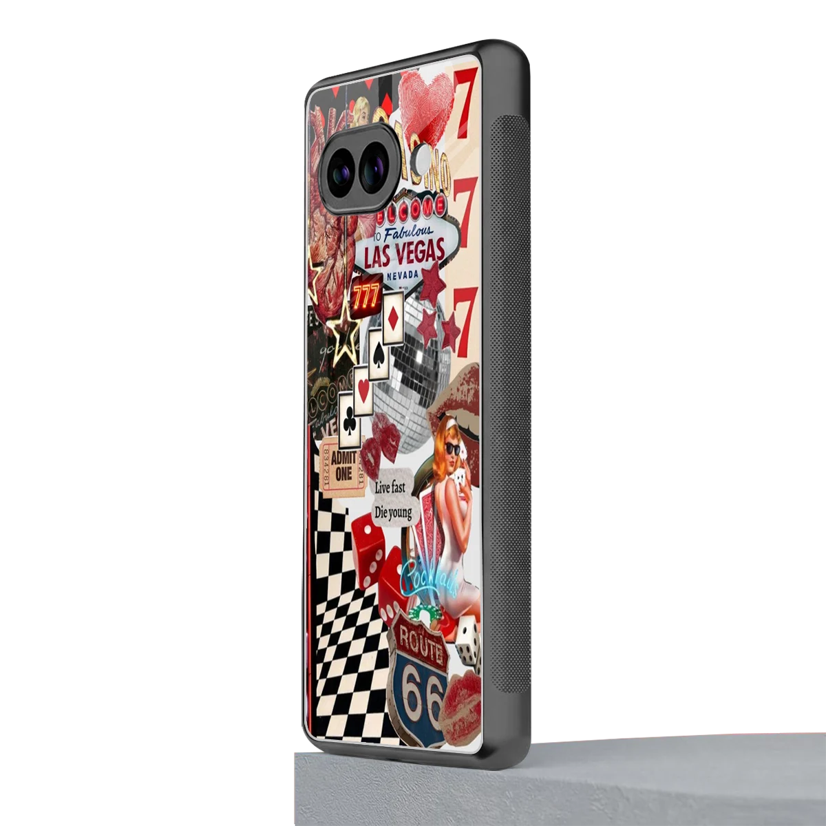 Fabulous Vegas google pixel 10a mobile cover | shockproof glass phone case