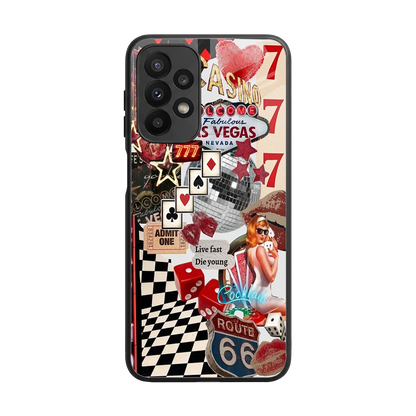Fabulous Vegas back phone cover | glass case for samsung galaxy a23