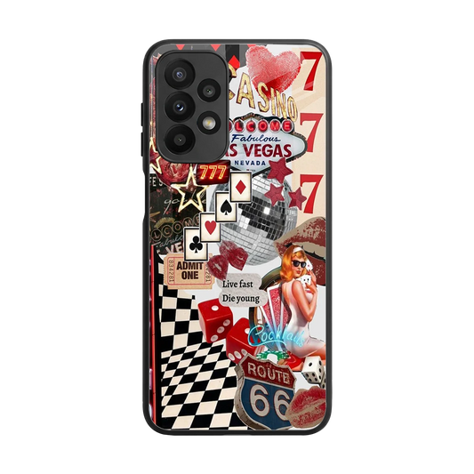 Fabulous Vegas back phone cover | glass case for samsung galaxy a23