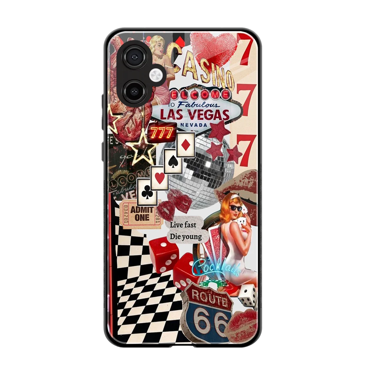 Fabulous Vegas back phone cover | glass case for samsung galaxy a06 5g
