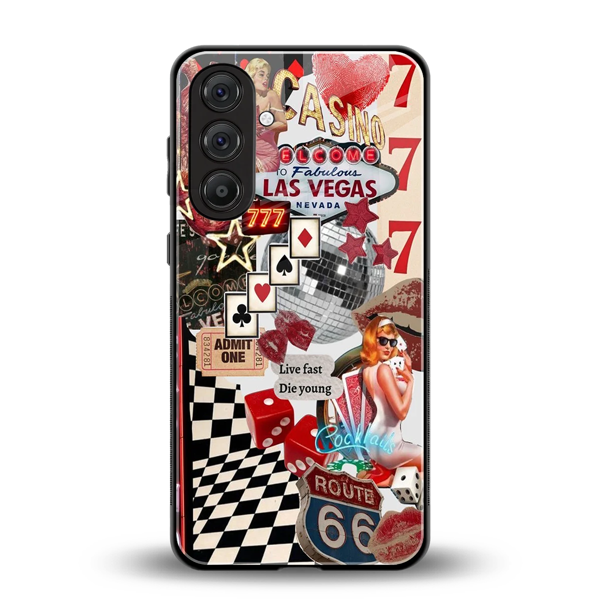 Fabulous Vegas back phone cover | glass case for samsung galaxy a37 5g
