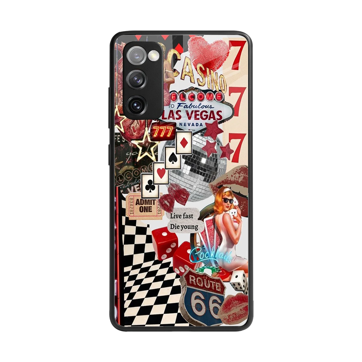 Fabulous Vegas back phone cover | glass case for samsung galaxy s20 fe