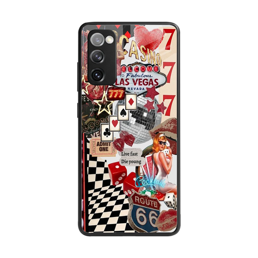 Fabulous Vegas back phone cover | glass case for samsung galaxy s20 fe