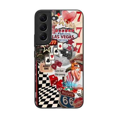 Fabulous Vegas back phone cover | glass case for samsung galaxy s22