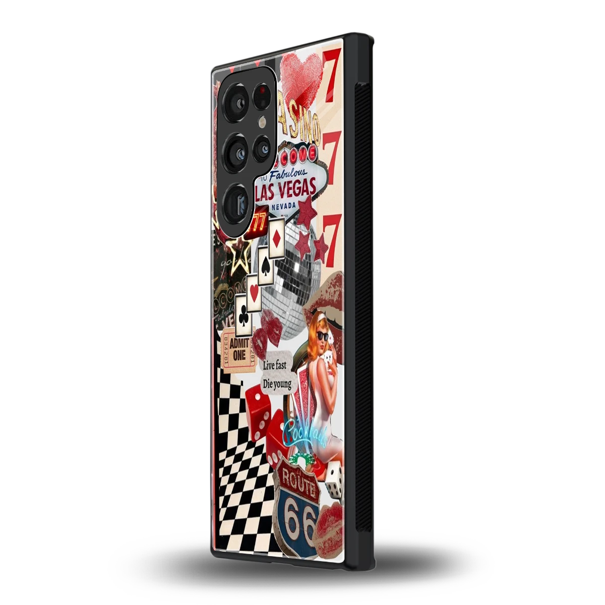 Fabulous Vegas samsung galaxy s23 ultra mobile cover | shockproof glass phone case