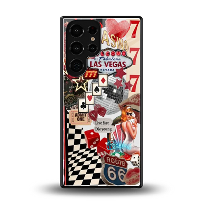 Fabulous Vegas back phone cover | glass case for samsung galaxy s25 ultra