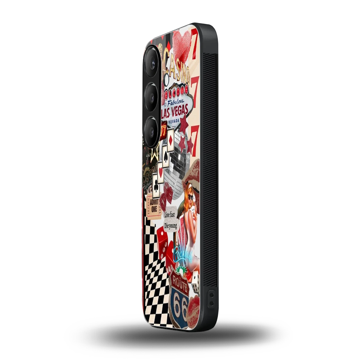 Fabulous Vegas samsung galaxy s25 mobile cover | shockproof glass phone case