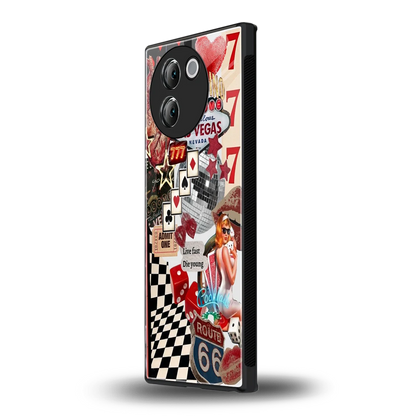 Fabulous Vegas vivo v30e mobile cover | shockproof glass phone case