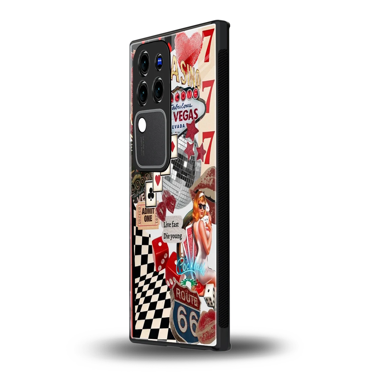 Fabulous Vegasvivo v30 pro mobile cover | shockproof glass phone case