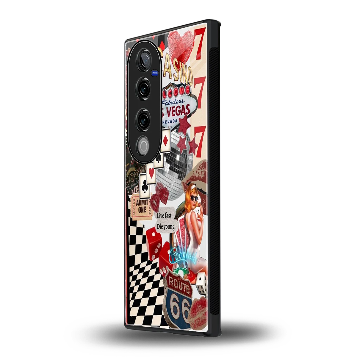 Fabulous Vegas vivo v40 pro mobile cover | shockproof glass phone case