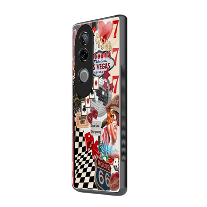 Fabulous Vegas vivo v40e mobile cover | shockproof glass phone case