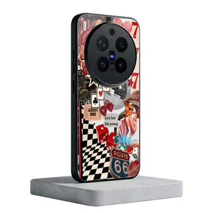 Fabulous Vegas vivo x300 pro mobile cover | shockproof glass phone case