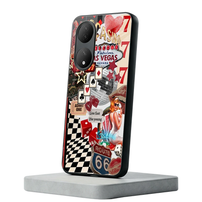 Fabulous Vegas Vivo-y100 mobile cover | shockproof glass phone case