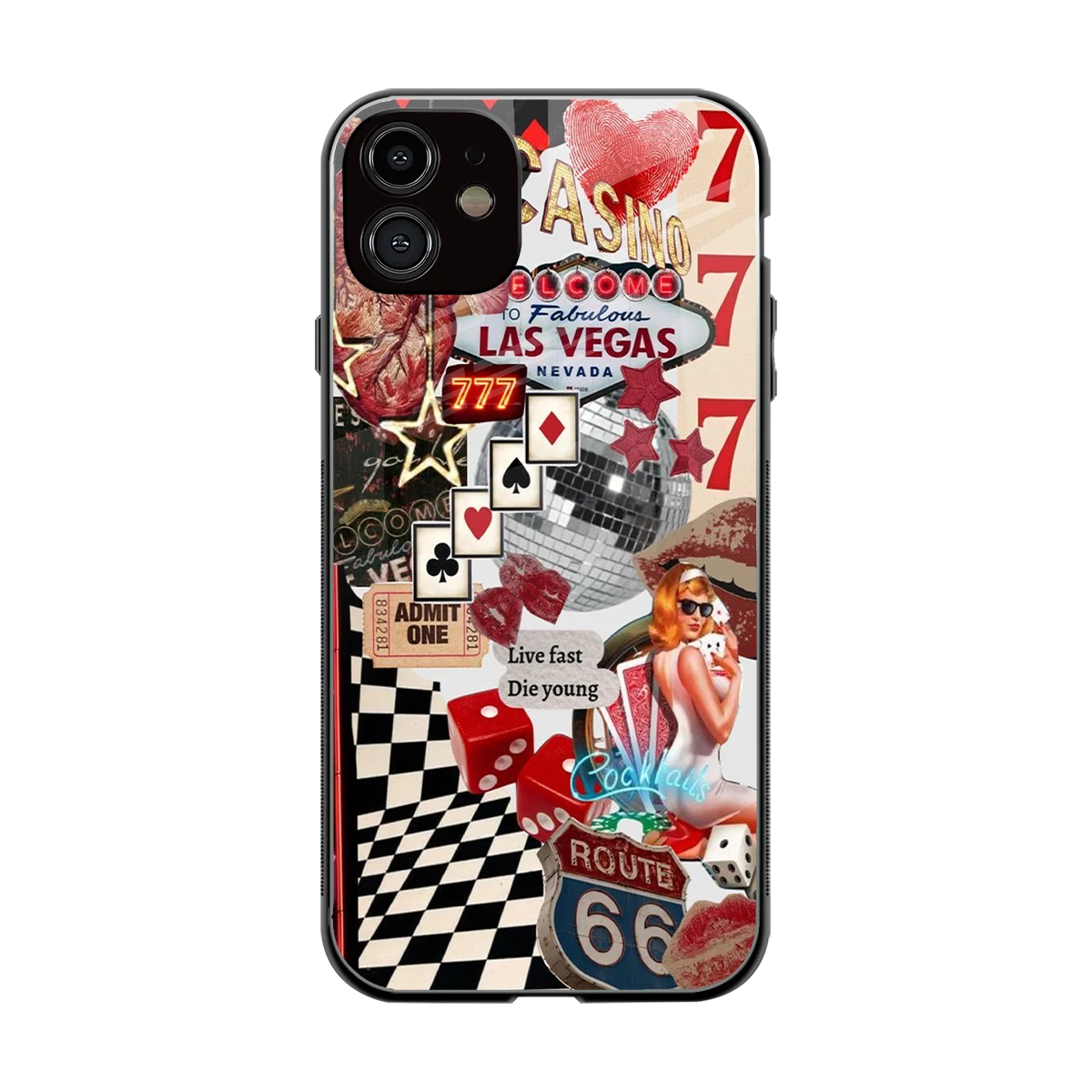 Fabulous Vegas back phone cover | glass case for iphone 11