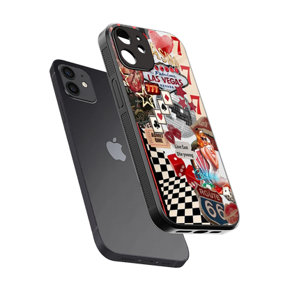 Fabulous Vegas sleek iphone 11 cover with tempered glass back and TPU edges