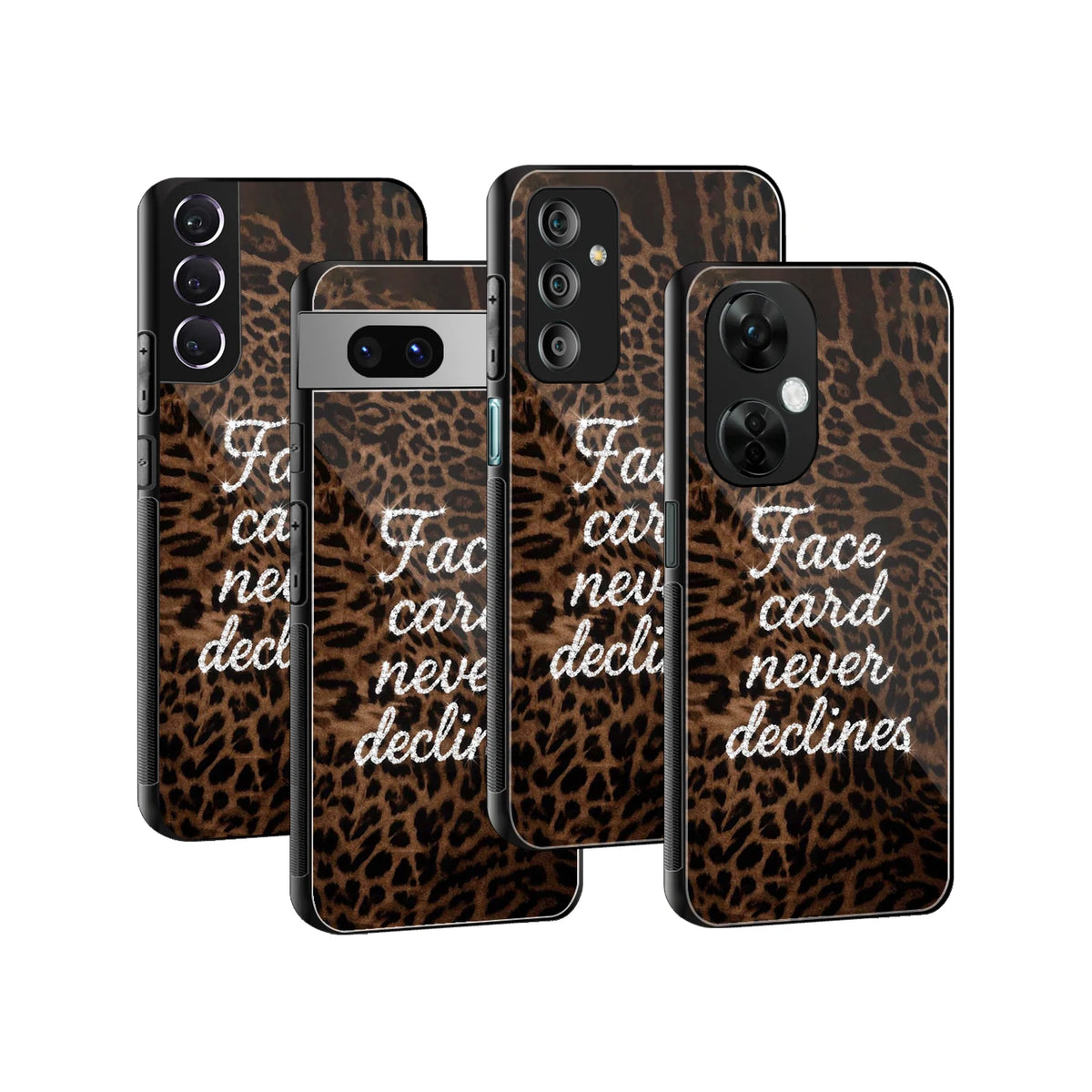 Stylish Glass Back Case for All Smartphones iPhone, Samsung, OnePlus, Pixel, Redmi, Oppo, Vivo, Motorola