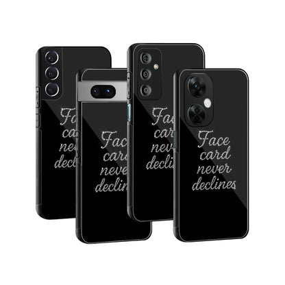 Stylish Glass Back Case for All Smartphones iPhone, Samsung, OnePlus, Pixel, Redmi, Oppo, Vivo, Motorola