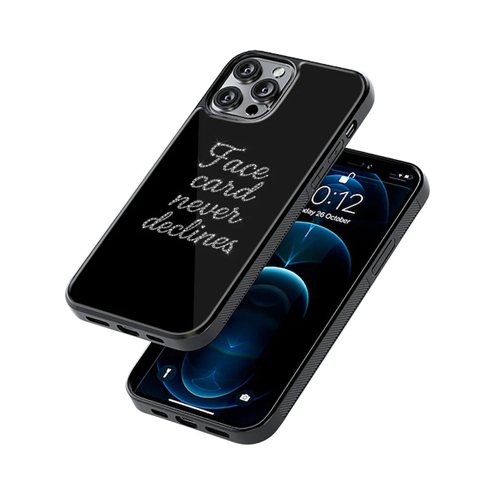 Protective Glass Back Phone Case Compatible with iPhone, Samsung, OnePlus, Pixel & More