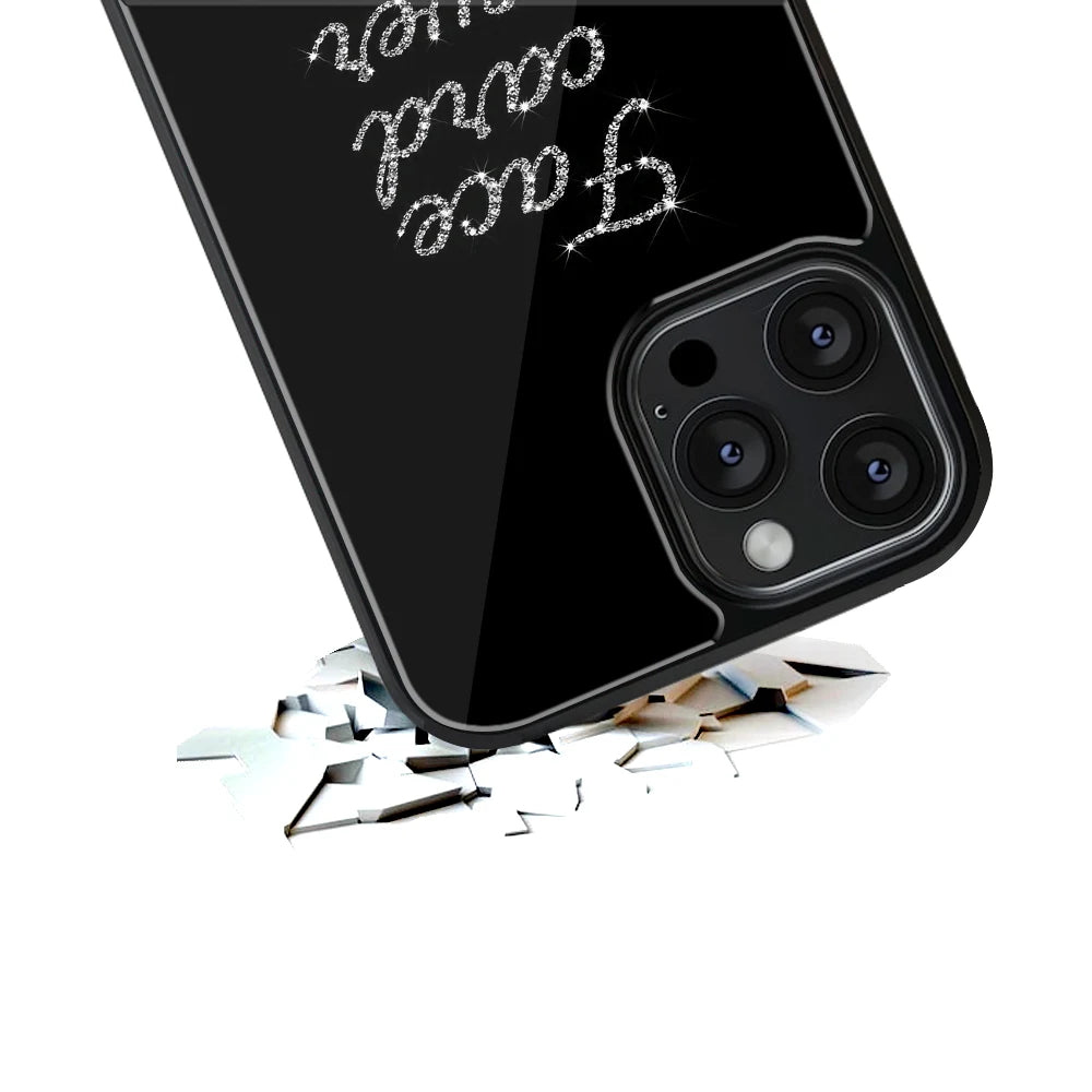 Durable Glass Back Mobile Case for iPhone, Samsung, OnePlus, Google Pixel, Redmi, Vivo, Oppo
