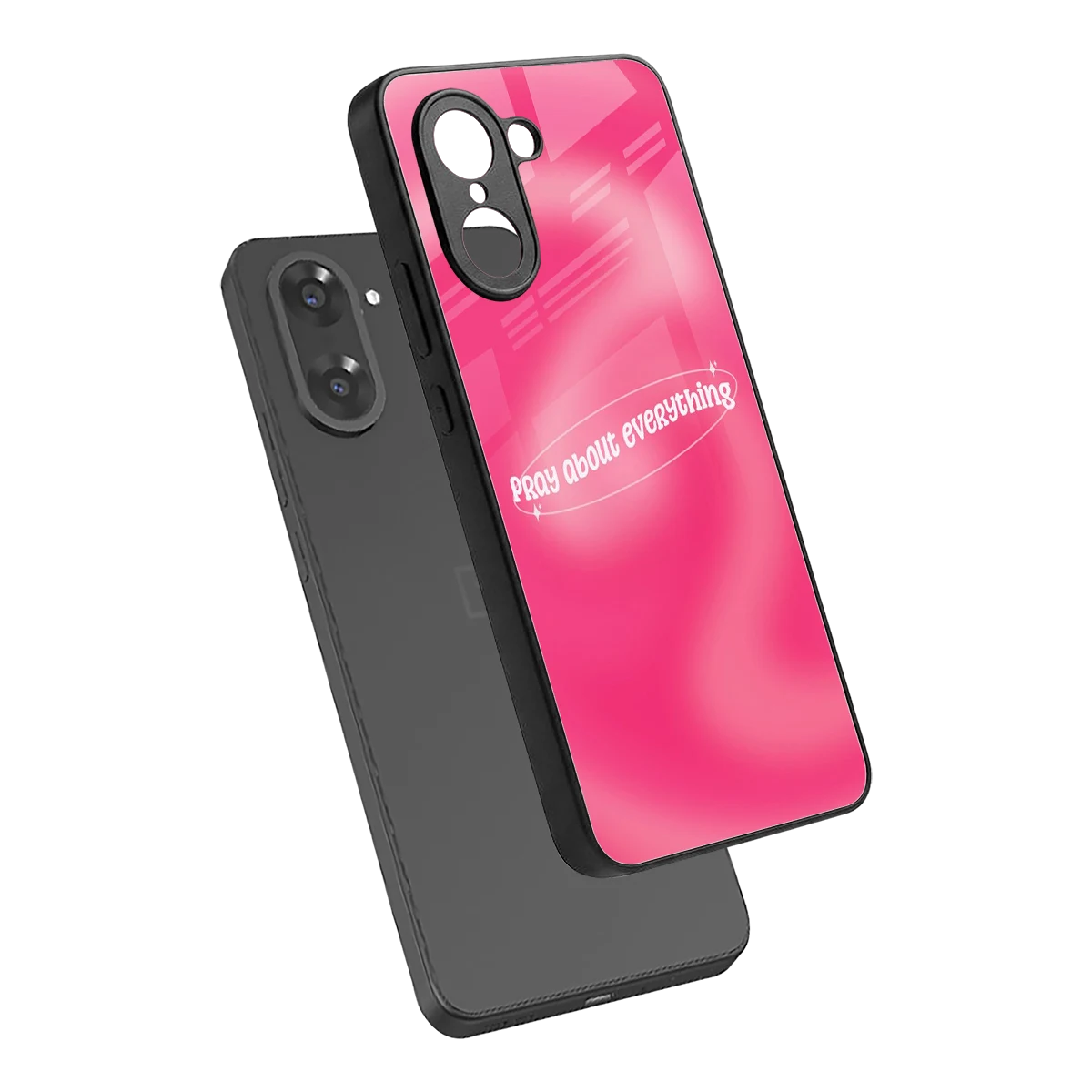 Faith First sleek oneplus nord ce5 5g cover with tempered glass back and TPU edges