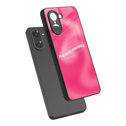 Faith First sleek oneplus nord ce5 5g cover with tempered glass back and TPU edges