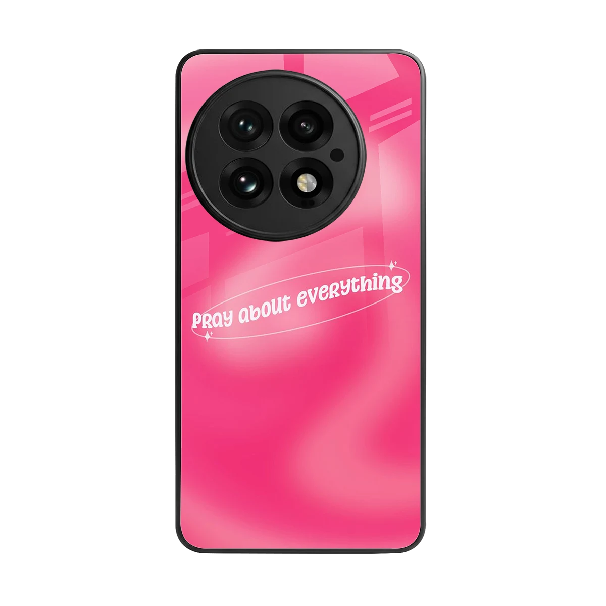 Faith First back phone cover | glass case for oneplus 13