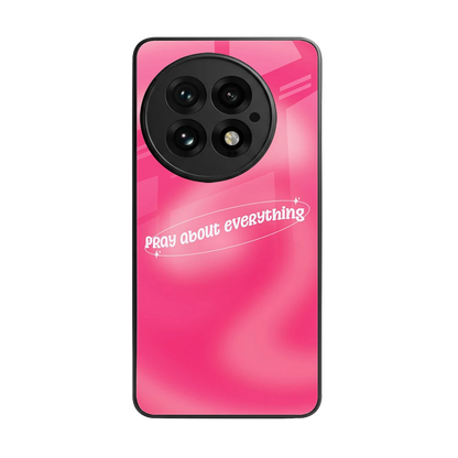 Faith First back phone cover | glass case for oneplus 13