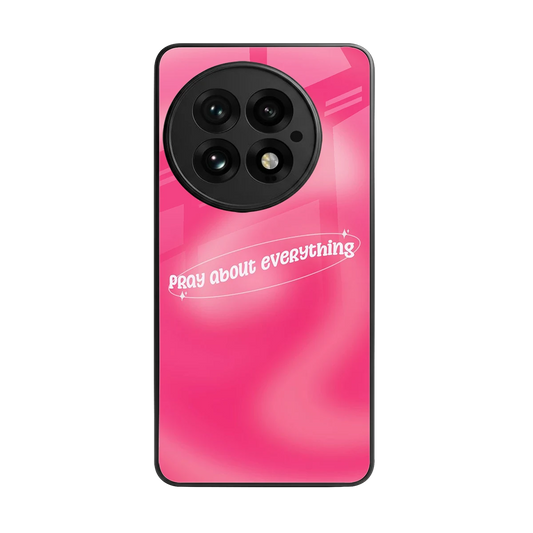 Faith First back phone cover | glass case for oneplus 13