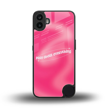Faith First back phone cover | glass case for cmf nothing phone 1