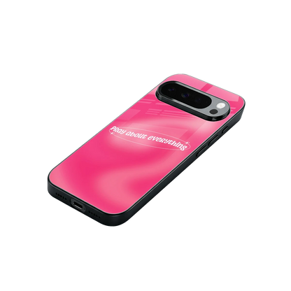 Faith First stylish phone case for google pixel 10 pro xl | glossy glass and slim fit