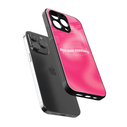 Faith First sleek iphone 14 pro max cover with tempered glass back and TPU edges