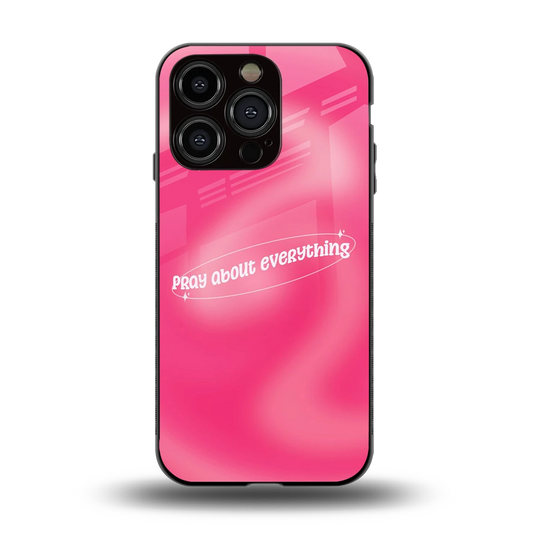 Faith First back phone cover | glass case for iphone 12 pro