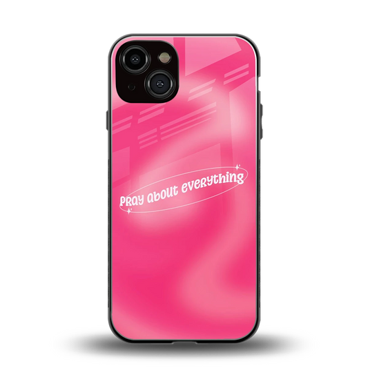 Faith First back phone cover | glass case for iphone 13