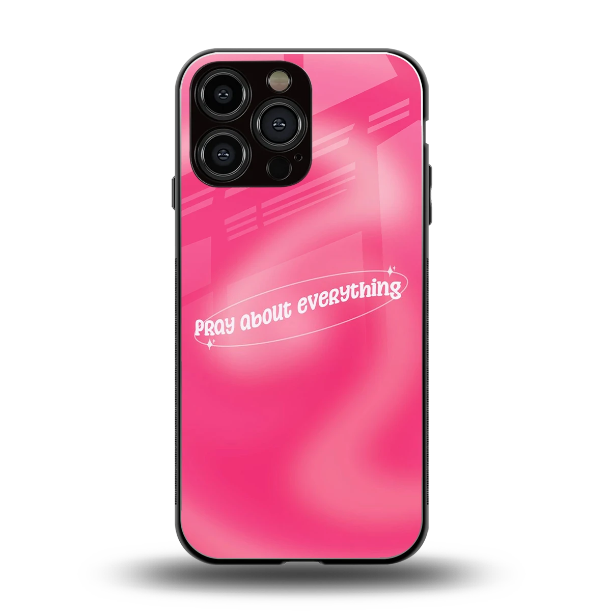 Faith First back phone cover | glass case for iphone 15 pro max