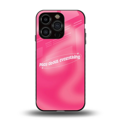 Faith First back phone cover | glass case for iphone 15 pro