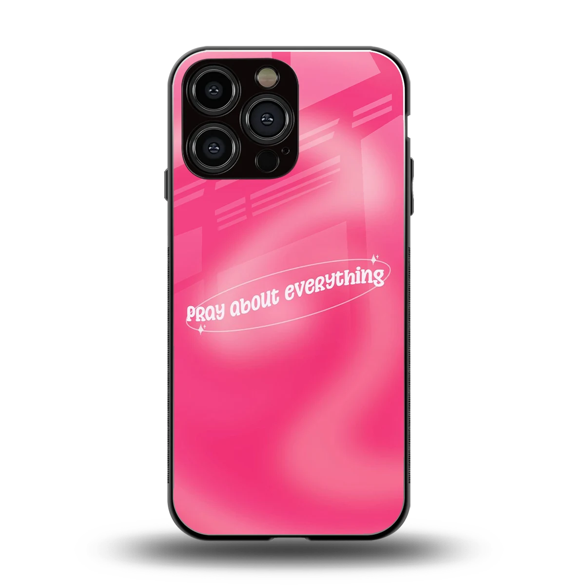 Faith First back phone cover | glass case for iphone 16 pro max