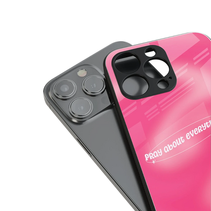 Faith First stylish phone case for iphone 15 pro | glossy glass and slim fit