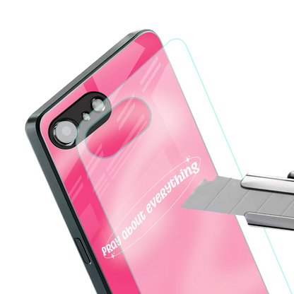 Faith First stylish phone case for iphone 17e | glossy glass and slim fit