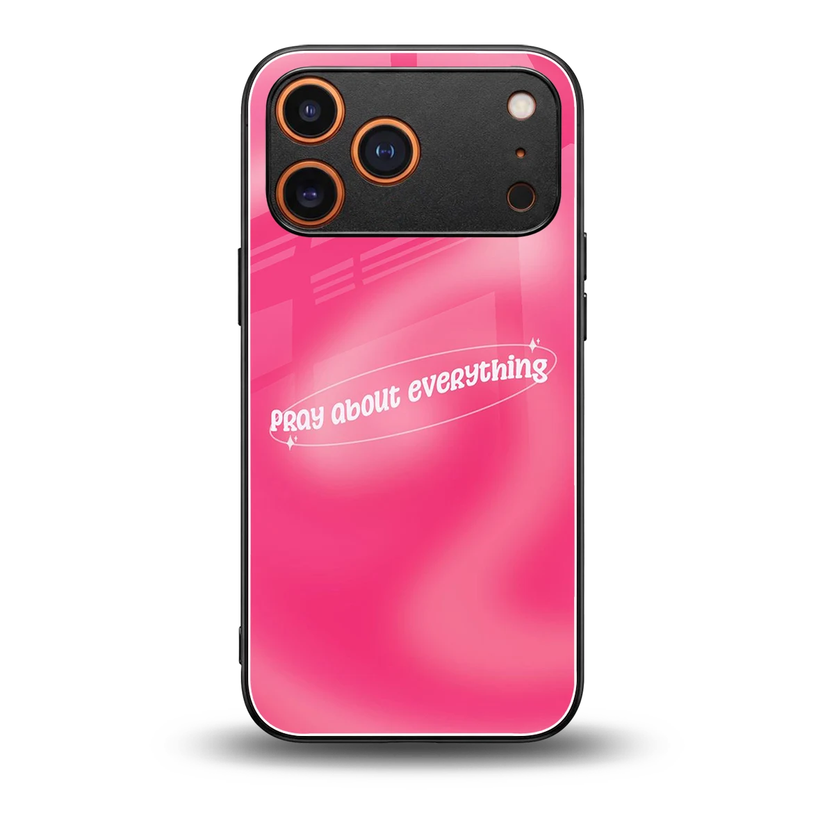 Faith First back phone cover | glass case for iphone 17 pro
